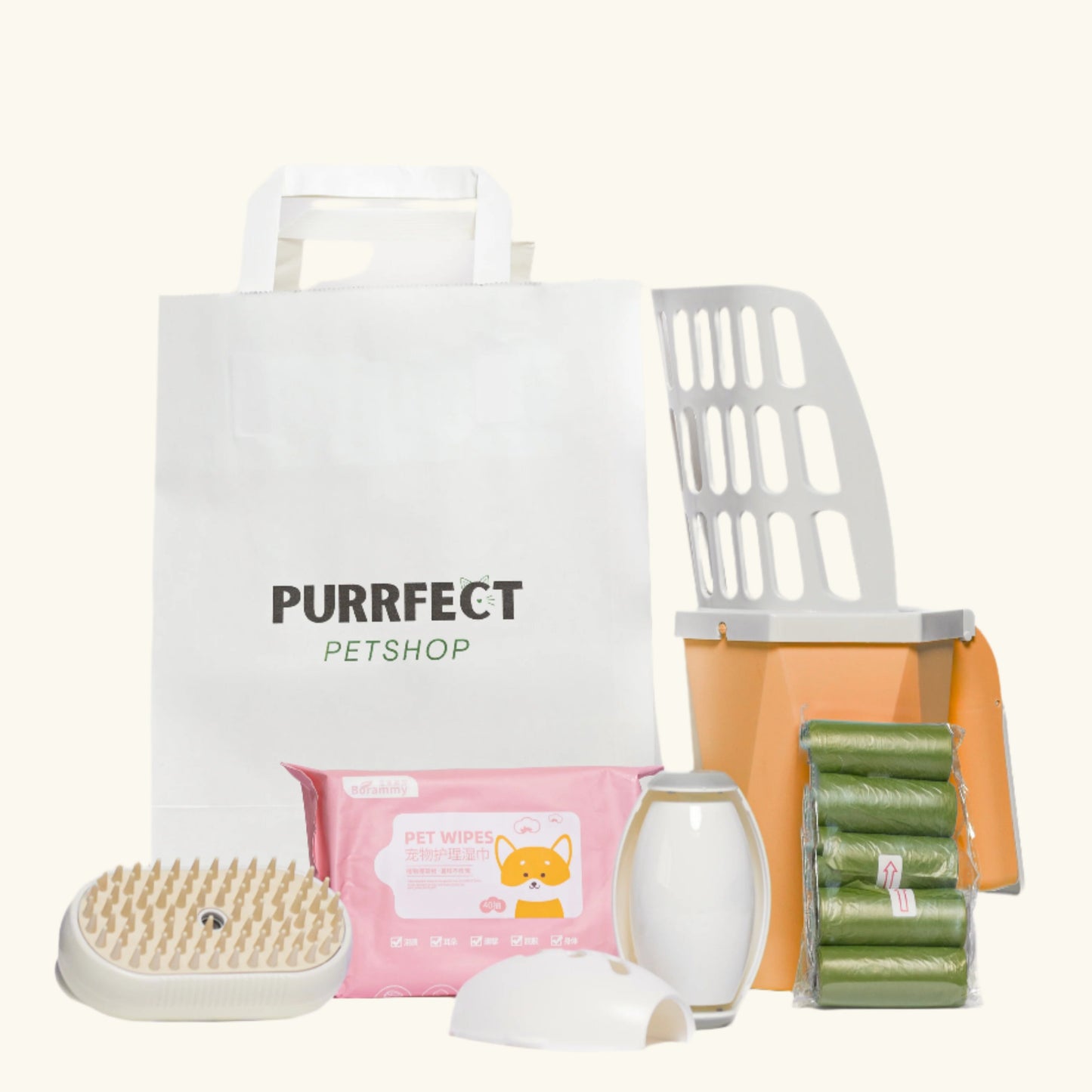 Discover the PREMIUM CLEAN BUNDLE from Purrfect Petshop for essential pet care and a happy, clean home!